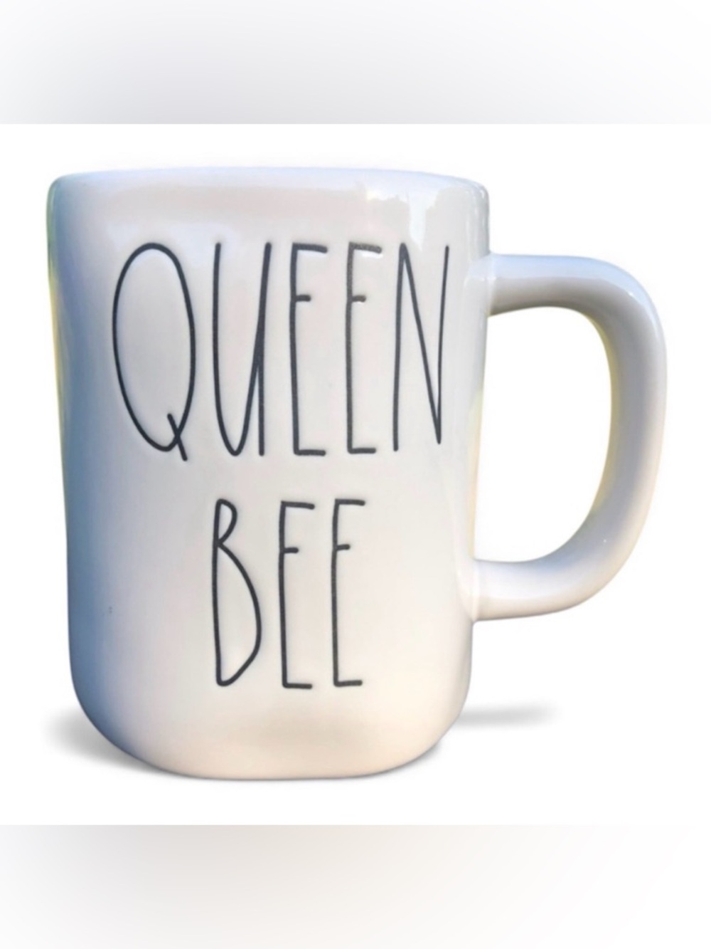 Rae Dunn Artisian Collection by Magenta “QUEEN BEE” Ceramic Mug
